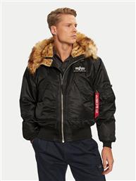 ΜΠΟΥΦΑΝ ΠΟΥΠΟΥΛΕΝΙΟ 113145 ΜΑΥΡΟ REGULAR FIT ALPHA INDUSTRIES