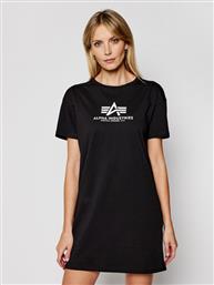 ΦΟΡΕΜΑ ΚΑΘΗΜΕΡΙΝΟ BASIC T LONG WMN 116055 ΜΑΥΡΟ REGULAR FIT ALPHA INDUSTRIES