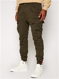 JOGGER AIRMAN 188201 ΠΡΑΣΙΝΟ TAPERED FIT ALPHA INDUSTRIES