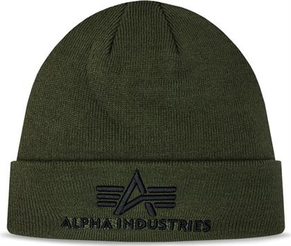 ΣΚΟΥΦΟΣ 3D BEANIE 168910 ΠΡΑΣΙΝΟ ALPHA INDUSTRIES από το MODIVO