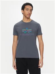 T-SHIRT BASIC 100501 ΓΚΡΙ REGULAR FIT ALPHA INDUSTRIES