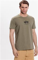 T-SHIRT BASIC 118533 ΜΠΕΖ REGULAR FIT ALPHA INDUSTRIES