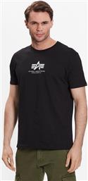 T-SHIRT BASIC 118533 ΜΑΥΡΟ REGULAR FIT ALPHA INDUSTRIES