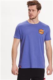 T-SHIRT NASA DAVINCI T 136508 ΜΩΒ REGULAR FIT ALPHA INDUSTRIES