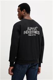 ΒΑΜΒΑΚΕΡΗ ΜΠΛΟΥΖΑ ΧΡΩΜΑ: ΜΑΥΡΟ, 258300.03 ALPHA INDUSTRIES