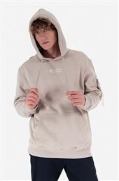 ΒΑΜΒΑΚΕΡΗ ΜΠΛΟΥΖΑ ORGANICS EMB HOODY ΧΡΩΜΑ ΓΚΡΙ, ΜΕ ΚΟΥΚΟΥΛΑ 118350.627 ALPHA INDUSTRIES