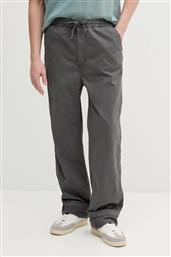 ΒΑΜΒΑΚΕΡΟ ΠΑΝΤΕΛΟΝΙ BASIC COTTON PANTS ΧΡΩΜΑ: ΓΚΡΙ, 156214 ALPHA INDUSTRIES
