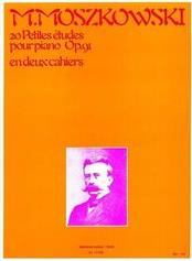 MOSZKOWSKI - 20 PETIT ETUDES N.1 ALPHONSE LEDUC