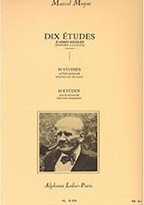 MOYSE - 10 ETUDES D'APRES KESSLER ALPHONSE LEDUC