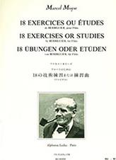 MOYSE - 18 EXERCISES OR ETUDE ALPHONSE LEDUC