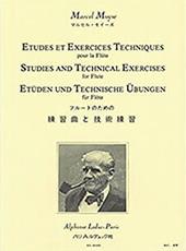 MOYSE - ETUDES ET EXERCISES TECHNIQUES ALPHONSE LEDUC