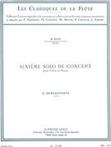 MOYSE - SIXIEME SOLO DE CONCERT OP.82 ALPHONSE LEDUC