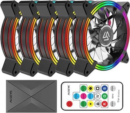 CASE FAN HALO 4.0 120MM RGB - 5ΤΜΧ ALSEYE