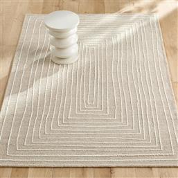 ΧΕΙΡΟΠΟΙΗΤΟ ΧΑΛΙ TUFTE ΑΠΟ ΚΕΝΤΗΜΕΝΟ ΜΑΛΛΙ 120X180 CM Μ120XΠ180XΥ1CM AM PM