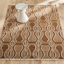 ΧΕΙΡΟΠΟΙΗΤΟ ΜΑΛΛΙΝΟ ΧΑΛΙ KALAH 120X180 CM Μ120XΠ180XΥ1CM AM PM