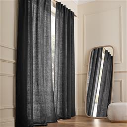 ΧΟΝΤΡΗ ΛΙΝΗ ΚΟΥΡΤΙΝΑ ΜΕ ΚΡΥΦΕΣ ΘΗΛΙΕΣ CEDAL 140X320 CM AM PM