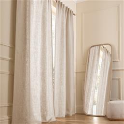 ΧΟΝΤΡΗ ΛΙΝΗ ΚΟΥΡΤΙΝΑ ΜΕ ΚΡΥΦΕΣ ΘΗΛΙΕΣ CEDAL 140X320 CM AM PM