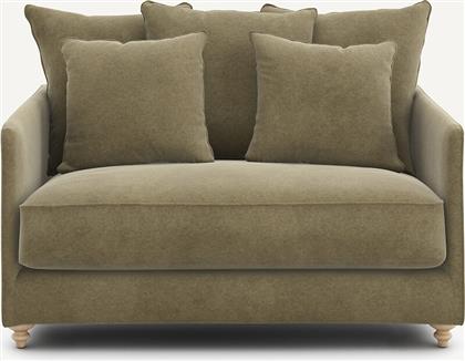 ΔΙΘΕΣΙΟΣ ΚΑΝΑΠΕΣ-ΚΡΕΒΑΤΙ ΑΠΟ ΛΙΝΟ ΒΕΛΟΥΔΟ LAZARE Μ105XΠ133XΥ93CM AM PM