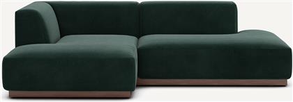 ΓΩΝΙΑΚΟΣ ΑΡΙΣΤΕΡΟΣ ΚΑΝΑΠΕΣ ΜΕ ΒΕΛΟΥΔΙΝΗ ΤΑΠΕΤΣΑΡΙΑ Μ152XΠ232XΥ67CM AM PM