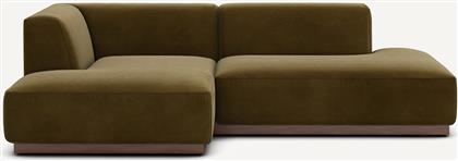 ΓΩΝΙΑΚΟΣ ΑΡΙΣΤΕΡΟΣ ΚΑΝΑΠΕΣ ΜΕ ΒΕΛΟΥΔΙΝΗ ΤΑΠΕΤΣΑΡΙΑ Μ152XΠ232XΥ67CM AM PM