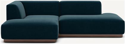 ΓΩΝΙΑΚΟΣ ΑΡΙΣΤΕΡΟΣ ΚΑΝΑΠΕΣ ΜΕ ΒΕΛΟΥΔΙΝΗ ΤΑΠΕΤΣΑΡΙΑ Μ152XΠ232XΥ67CM AM PM