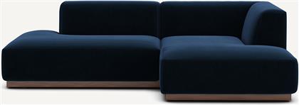 ΓΩΝΙΑΚΟΣ ΔΕΞΙΟΣ ΚΑΝΑΠΕΣ ΜΕ ΒΕΛΟΥΔΙΝΗ ΤΑΠΕΤΣΑΡΙΑ Μ152XΠ232XΥ67CM AM PM