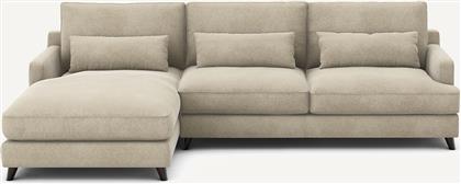 ΓΩΝΙΑΚΟΣ ΚΑΝΑΠΕΣ ΑΠΟ ΛΙΝΟ ΒΕΛΟΥΔΟ Μ172XΠ294XΥ83CM AM PM