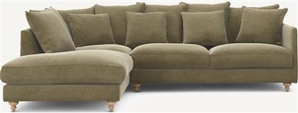 ΓΩΝΙΑΚΟΣ ΚΑΝΑΠΕΣ ΑΠΟ ΛΙΝΟ ΒΕΛΟΥΔΟ Μ209XΠ279XΥ93CM AM PM