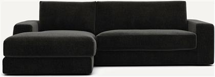 ΓΩΝΙΑΚΟΣ ΚΑΝΑΠΕΣ ΑΠΟ ΒΕΛΟΥΔΙΝΟ CHENILLE ΥΦΑΣΜΑ Μ170XΠ250XΥ78CM AM PM