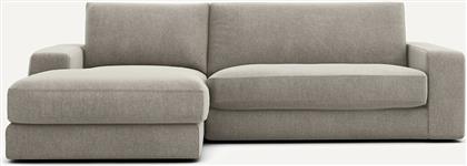 ΓΩΝΙΑΚΟΣ ΚΑΝΑΠΕΣ ΑΠΟ ΒΕΛΟΥΔΙΝΟ CHENILLE ΥΦΑΣΜΑ Μ170XΠ250XΥ78CM AM PM