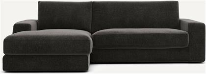 ΓΩΝΙΑΚΟΣ ΚΑΝΑΠΕΣ ΑΠΟ ΒΕΛΟΥΔΙΝΟ CHENILLE ΥΦΑΣΜΑ Μ170XΠ250XΥ78CM AM PM