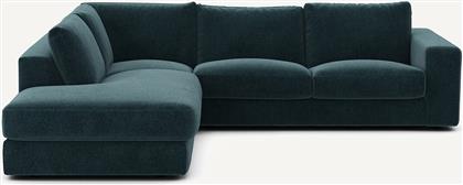 ΓΩΝΙΑΚΟΣ ΚΑΝΑΠΕΣ ΑΠΟ ΒΕΛΟΥΔΙΝΟ CHENILLE ΥΦΑΣΜΑ Μ233XΠ282XΥ78CM AM PM