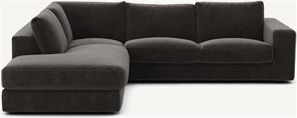 ΓΩΝΙΑΚΟΣ ΚΑΝΑΠΕΣ ΑΠΟ ΒΕΛΟΥΔΙΝΟ CHENILLE ΥΦΑΣΜΑ Μ233XΠ282XΥ78CM AM PM