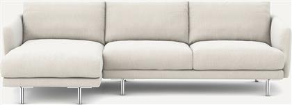 ΓΩΝΙΑΚΟΣ ΚΑΝΑΠΕΣ ΑΠΟ ΒΕΛΟΥΔΙΝO CHENILLE Μ148XΠ246XΥ76CM AM PM