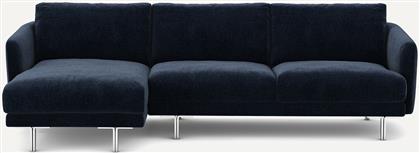 ΓΩΝΙΑΚΟΣ ΚΑΝΑΠΕΣ ΑΠΟ ΒΕΛΟΥΔΙΝO CHENILLE Μ148XΠ246XΥ76CM AM PM