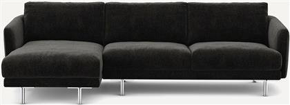 ΓΩΝΙΑΚΟΣ ΚΑΝΑΠΕΣ ΑΠΟ ΒΕΛΟΥΔΙΝO CHENILLE Μ148XΠ246XΥ76CM AM PM