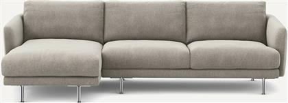 ΓΩΝΙΑΚΟΣ ΚΑΝΑΠΕΣ ΑΠΟ ΒΕΛΟΥΔΙΝO CHENILLE Μ148XΠ246XΥ76CM AM PM
