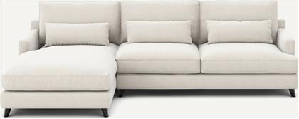 ΓΩΝΙΑΚΟΣ ΚΑΝΑΠΕΣ ΑΠΟ ΒΕΛΟΥΔΙΝΟ CHENILLE Μ172XΠ294XΥ83CM AM PM
