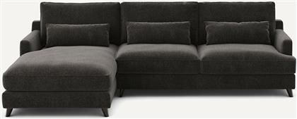 ΓΩΝΙΑΚΟΣ ΚΑΝΑΠΕΣ ΑΠΟ ΒΕΛΟΥΔΙΝΟ CHENILLE Μ172XΠ294XΥ83CM AM PM