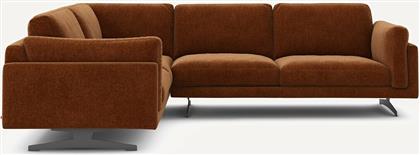 ΓΩΝΙΑΚΟΣ ΚΑΝΑΠΕΣ ΑΠΟ ΒΕΛΟΥΔΟ CHENILLE Μ227XΠ289XΥ82CM AM PM