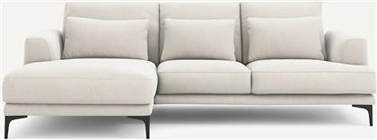 ΓΩΝΙΑΚΟΣ ΚΑΝΑΠΕΣ ΑΡΙΣΤΕΡΟΣ ΑΠΟ ΒΕΛΟΥΔΙΝΟ CHENILLE Μ149XΠ258XΥ83CM AM PM