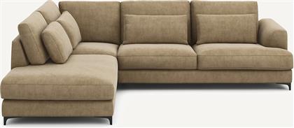 ΓΩΝΙΑΚΟΣ ΚΑΝΑΠΕΣ ΑΡΙΣΤΕΡΟΣ ΑΠΟ ΒΕΛΟΥΔΟ STONEWASHED Μ222XΠ294XΥ83CM AM PM