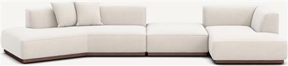 ΓΩΝΙΑΚΟΣ ΚΑΝΑΠΕΣ ΔΕΞΙΑ XL ΑΠΟ ΒΕΛΟΥΔΟ CHENILLE Μ152XΠ416XΥ67CM AM PM