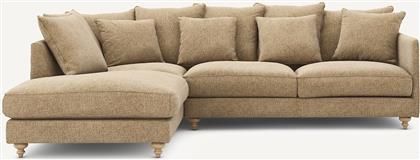 ΓΩΝΙΑΚΟΣ ΚΑΝΑΠΕΣ- ΚΡΕΒΑΤΙ ΑΠΟ ΒΑΜΒΑΚΕΡΟ ΥΦΑΣΜΑ Μ209XΠ279XΥ93CM AM PM