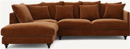 ΓΩΝΙΑΚΟΣ ΚΑΝΑΠΕΣ-ΚΡΕΒΑΤΙ ΑΠΟ ΒΕΛΟΥΔΟ Μ209XΠ279XΥ93CM AM PM