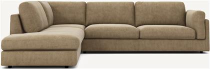 ΓΩΝΙΑΚΟΣ ΚΑΝΑΠΕΣ ΜΕ ΑΝΑΚΛΙΝΔΡΟ ΑΠΟ ΒΕΛΟΥΔΟ STONEWASHED Μ236XΠ287XΥ81CM AM PM