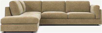 ΓΩΝΙΑΚΟΣ ΚΑΝΑΠΕΣ ΜΕ ΑΝΑΚΛΙΝΔΡΟ ΑΠΟ ΒΕΛΟΥΔΟ STONEWASHED Μ236XΠ287XΥ81CM AM PM