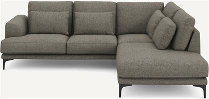 ΓΩΝΙΑΚΟΣ ΚΑΝΑΠΕΣ ΜΕ ΔΕΞΙΑ ΚΛΕΙΣΤΗ ΓΩΝΙΑ ΚΑΙ ΤΟΥΙΝΤ ΤΑΠΕΤΣΑΡΙΑ Μ222XΠ258XΥ83CM AM PM