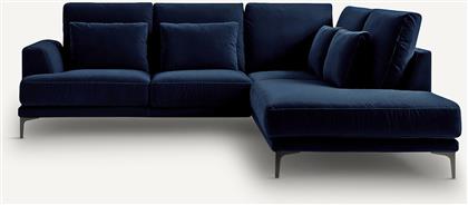 ΓΩΝΙΑΚΟΣ ΚΑΝΑΠΕΣ ΜΕ ΔΕΞΙΑ ΚΛΕΙΣΤΗ ΓΩΝΙΑ ΚΑΙ ΒΕΛΟΥΔΙΝΗ ΤΑΠΕΤΣΑΡΙΑ Μ222XΠ258XΥ83CM AM PM από το LA REDOUTE