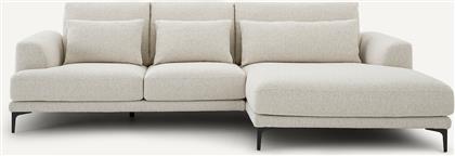 ΓΩΝΙΑΚΟΣ ΚΑΝΑΠΕΣ ΜΕ ΜΕΓΑΛΟ ΔΕΞΙ ΑΝΑΚΛΙΝΤΡΟ ΑΠΟ ΜΠΟΥΚΛΕ ΥΦΑΣΜΑ Μ149XΠ277XΥ83CM AM PM